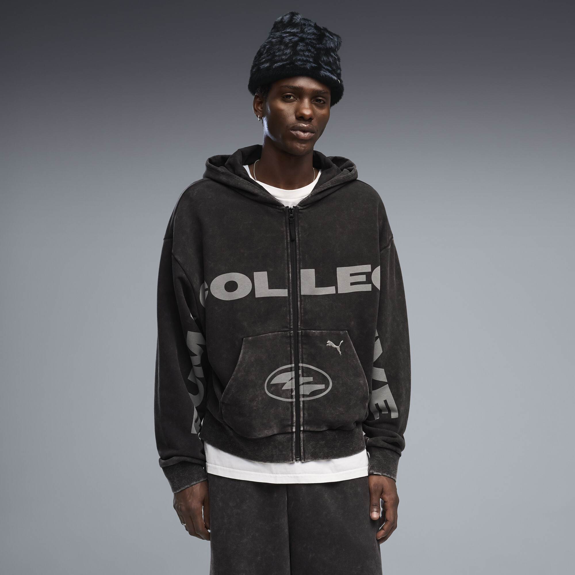 PUMA Hoodie zippé à imprimés Unisexe Accessoires - vue 2