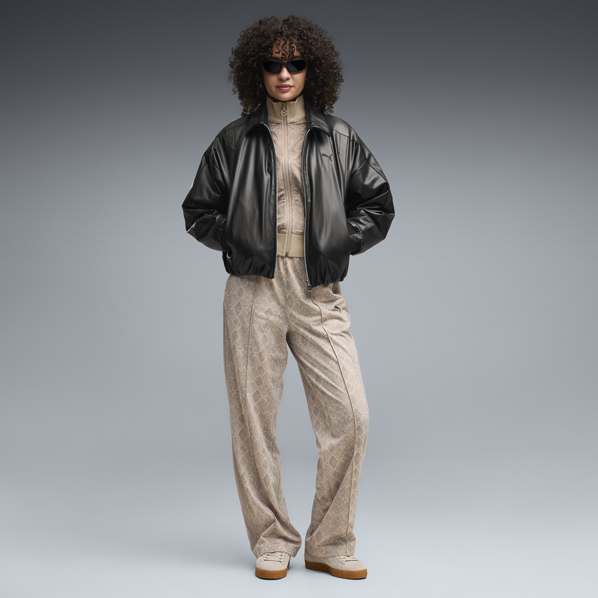 PUMA Pantalon droit T7 à imprimé serpent Femme Vêtements - vue 2