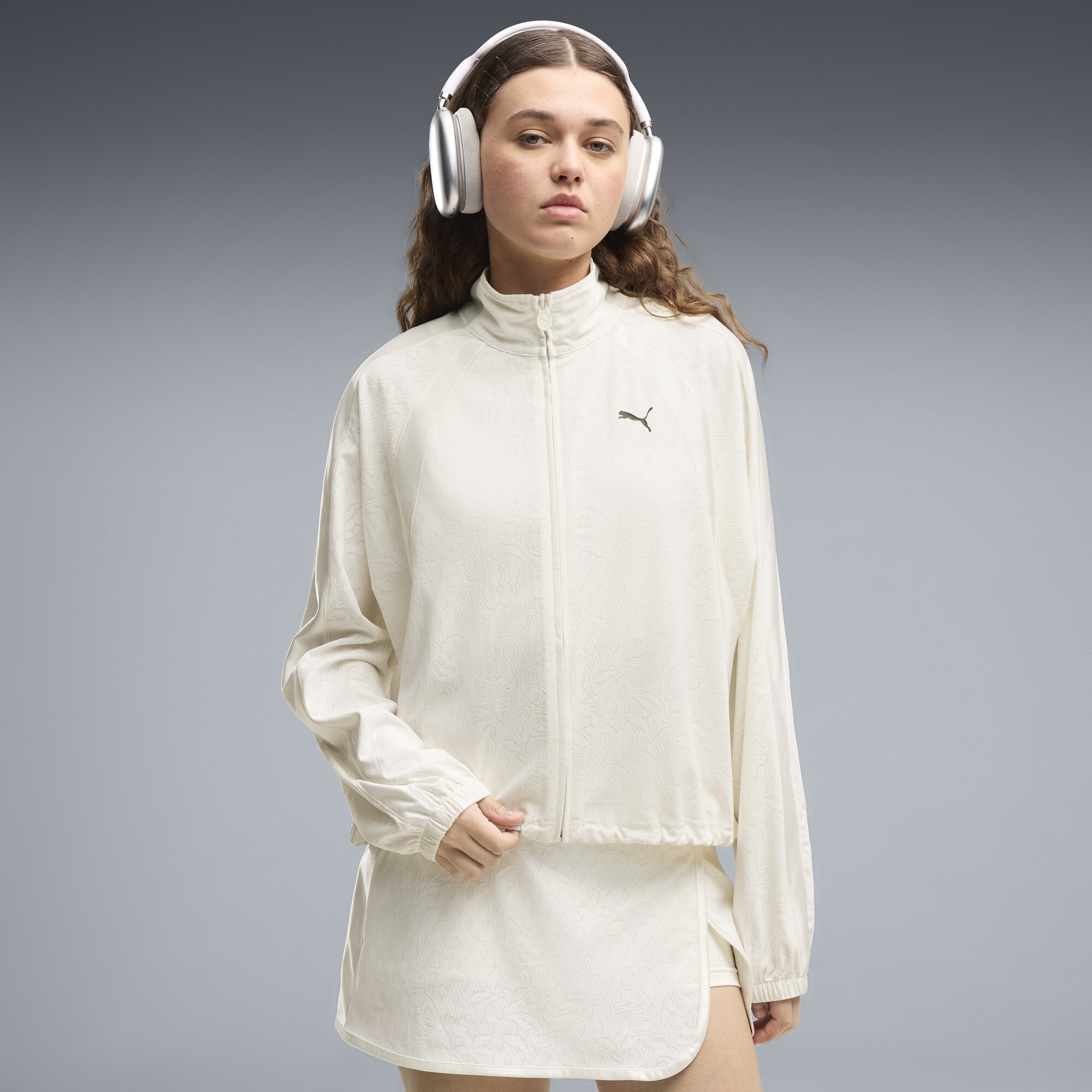 PUMA Veste de survtement dcontracte Lace Pack T7 Femme Vtements Blanc S 85 €
