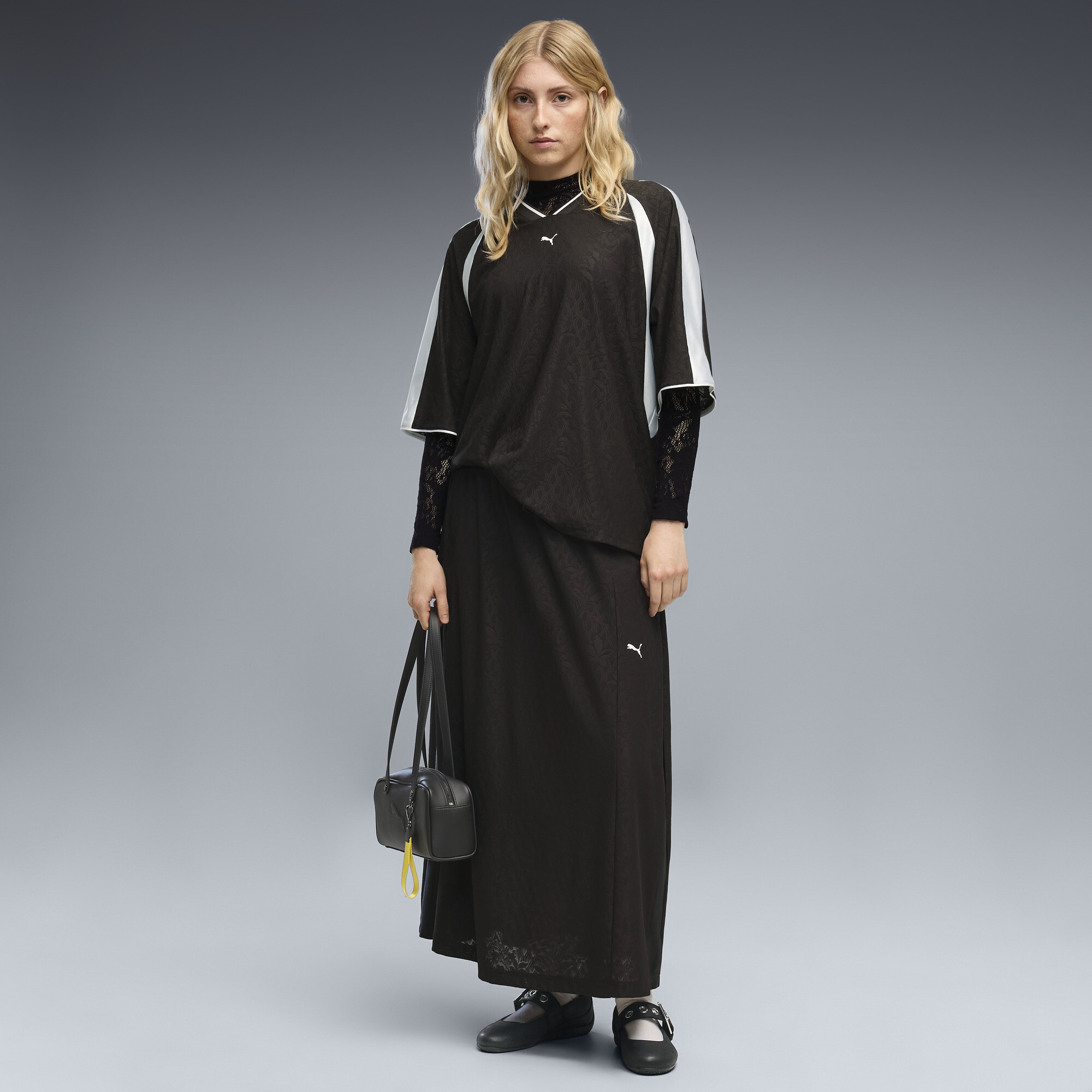 PUMA Jupe midi Lace Pack T7 Femme Vtements Noir S 75 €
