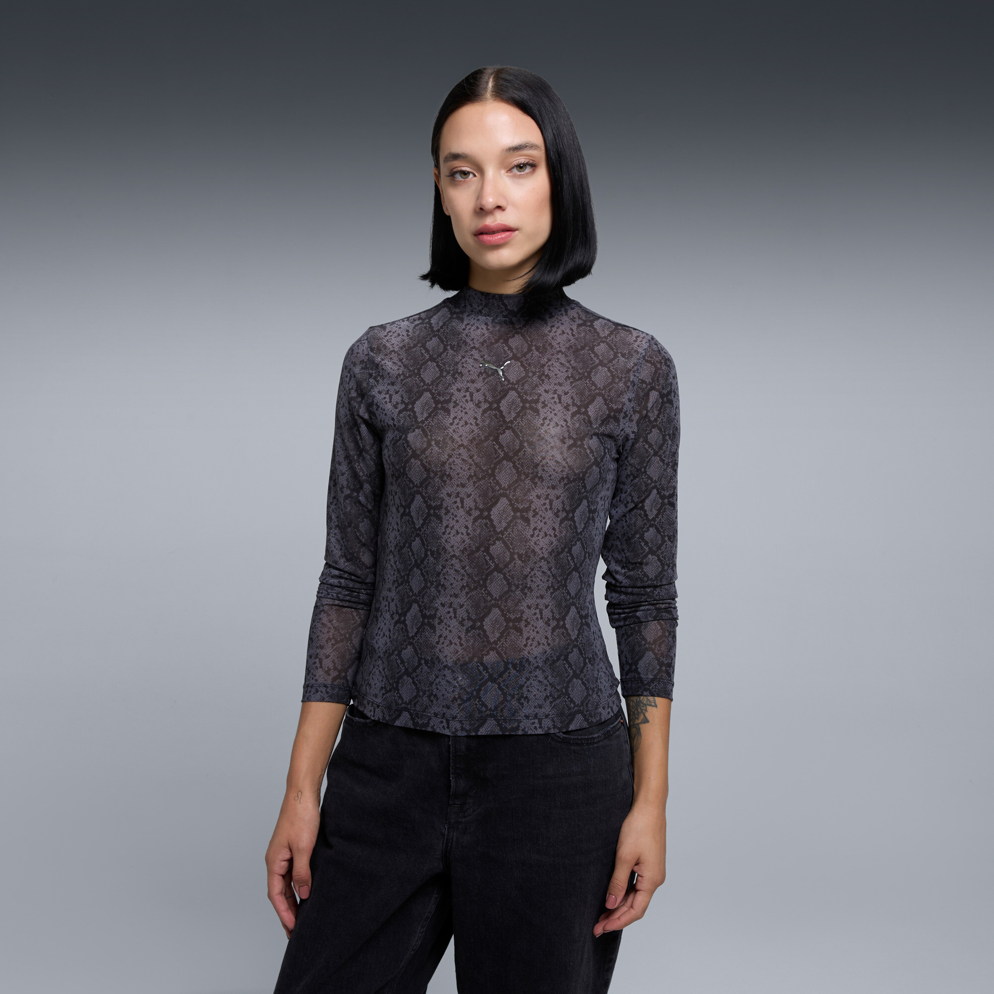 Polera estampada Snake Pack para mujer