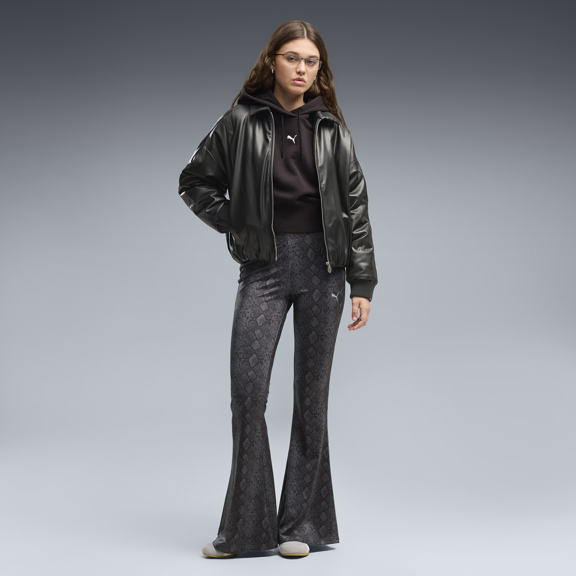 PUMA Pantalon slim vas imprims Snake Femme Vtements Noir XS 55$