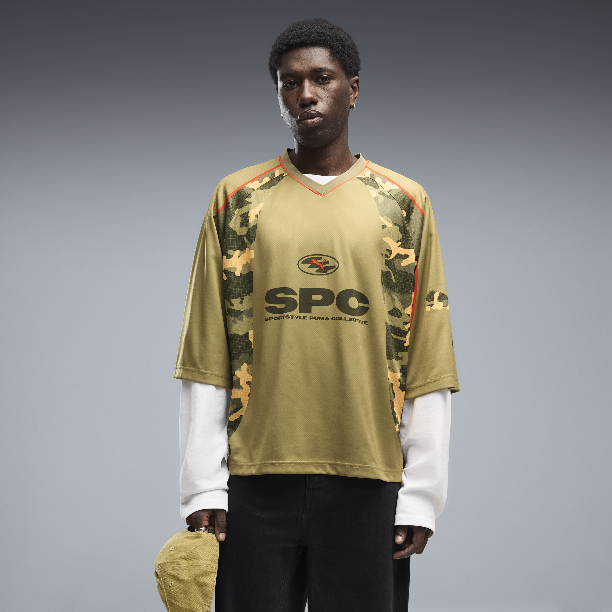 PUMA SPC Oversized Trikot Unisex, Accessoires, Braun, S