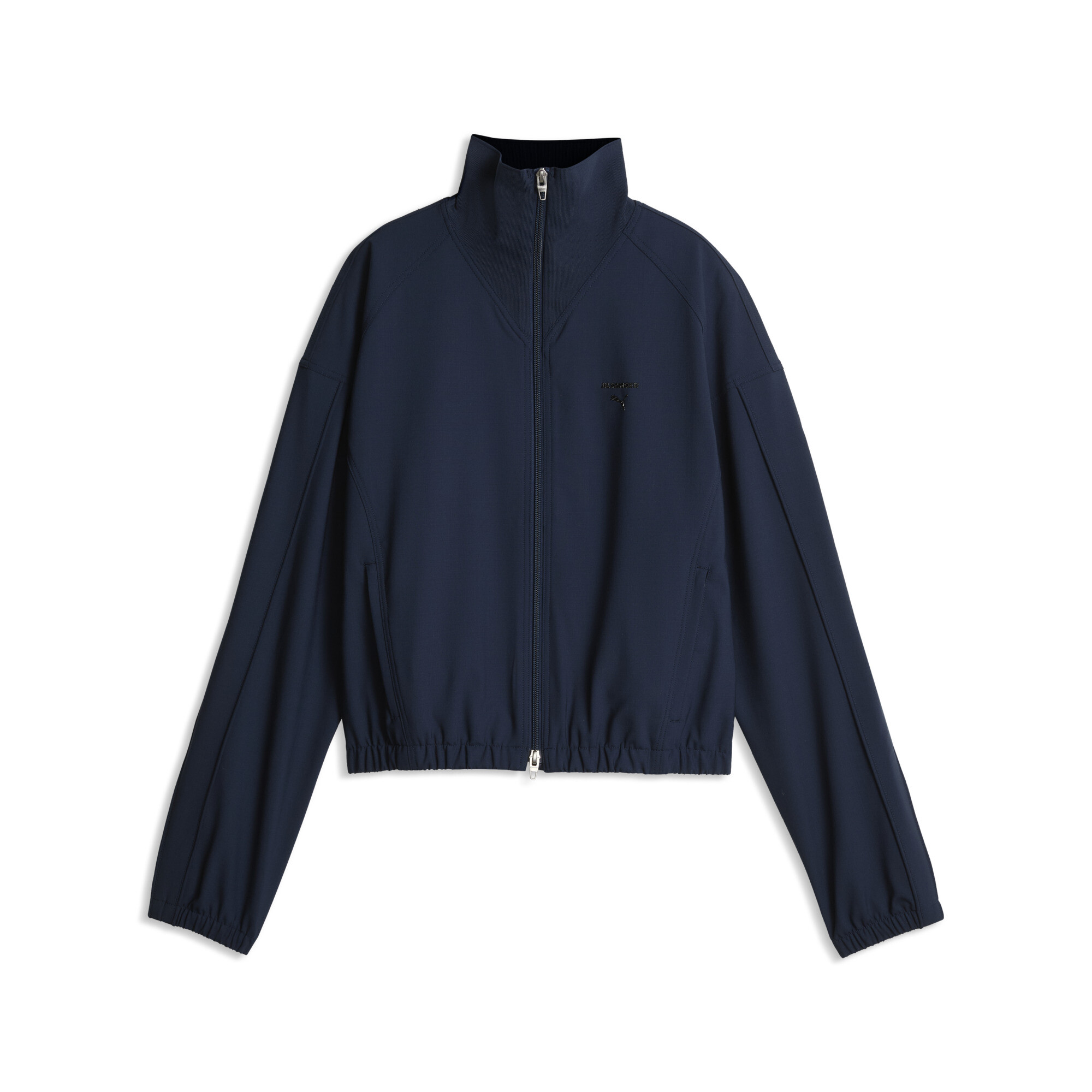 PUMA x JIL SANDER T7 Track Jacket Women, Clothing, Club Navy, M