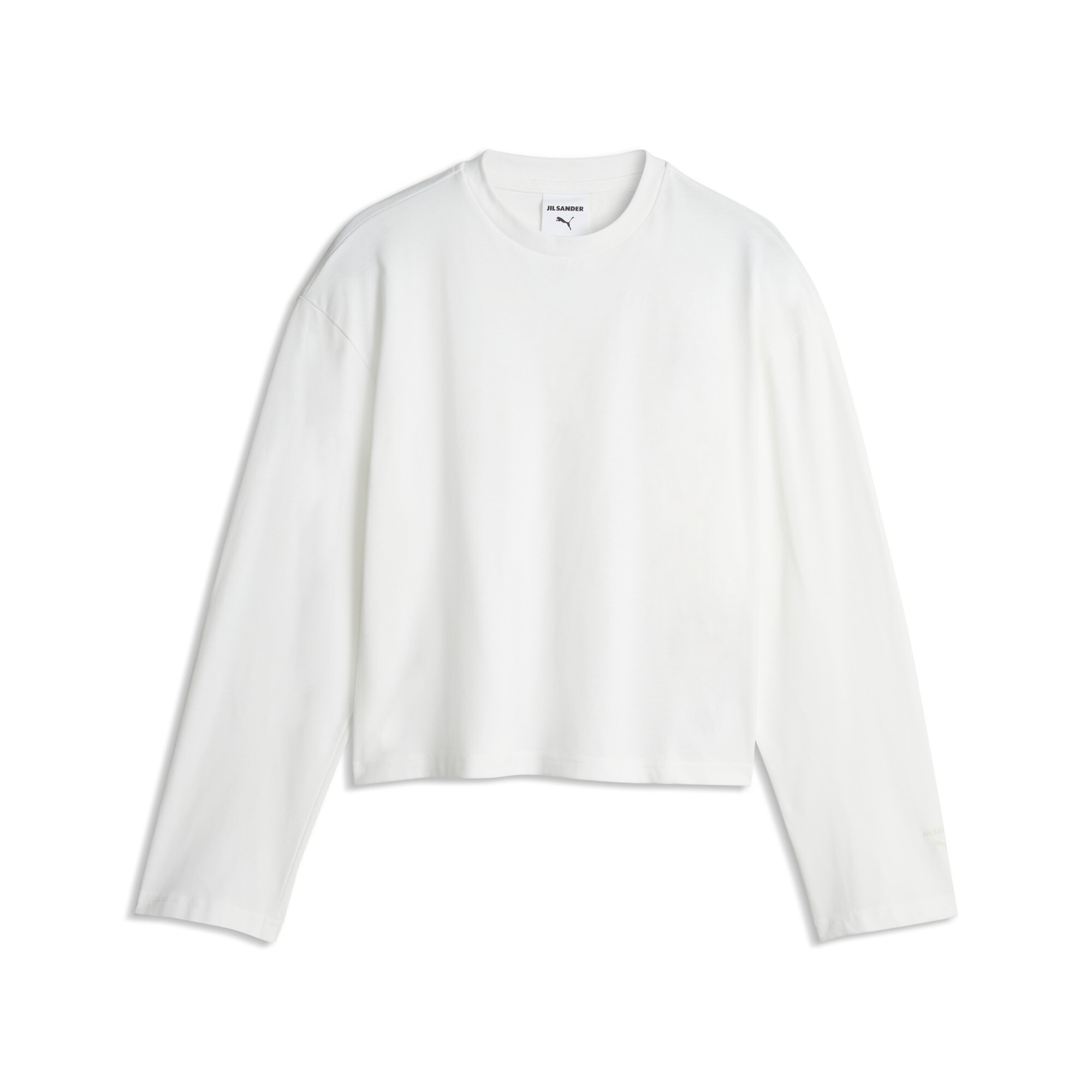 PUMA x JIL SANDER Long Sleeve T-Shirt Women in White, Size L