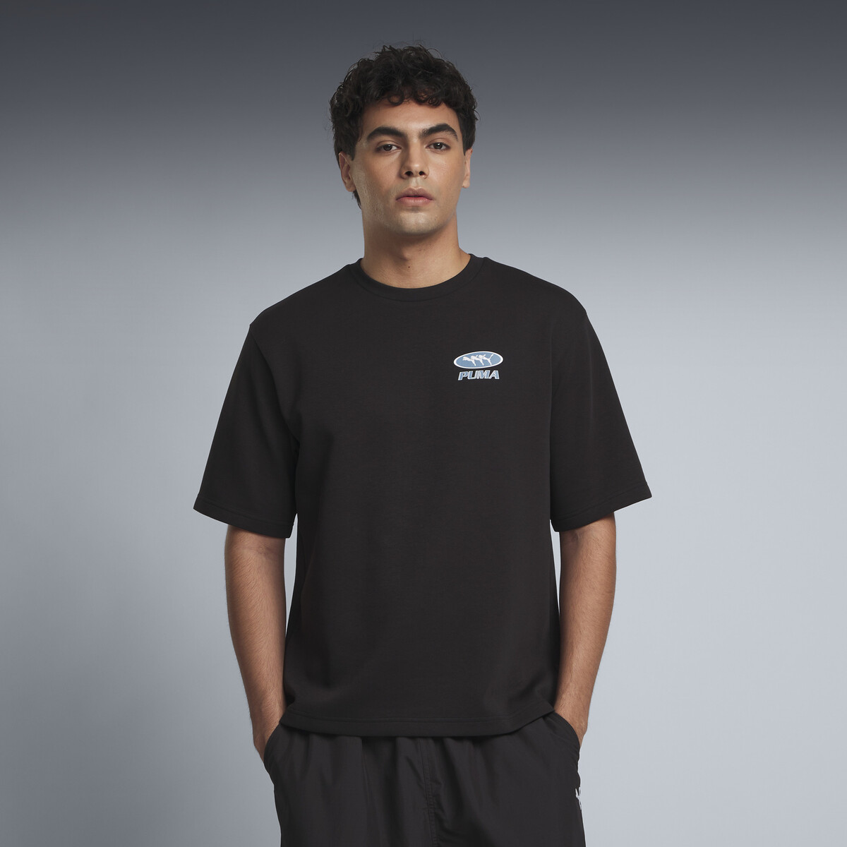 Box Top Men in Black by PUMA, XS