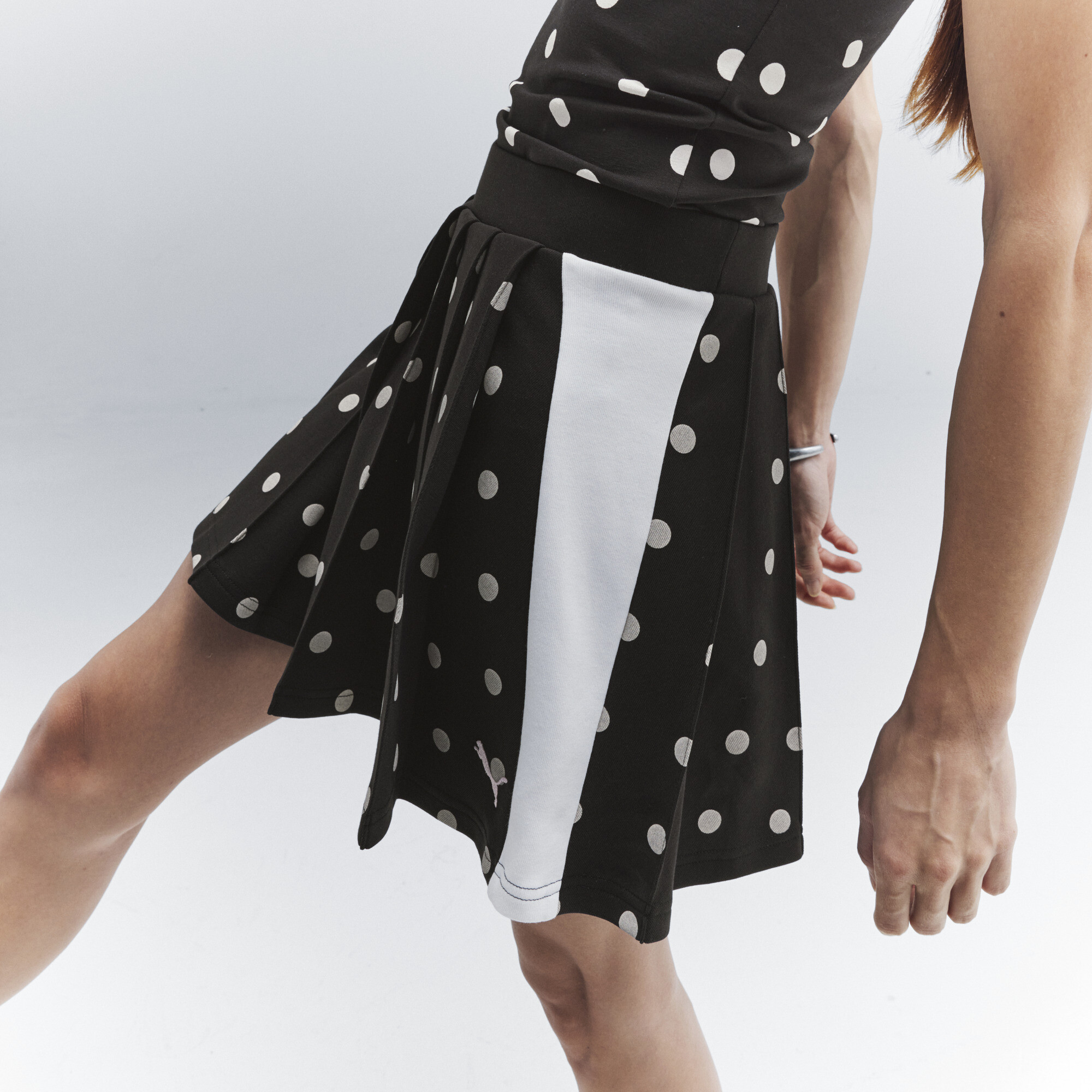 PUMA T7 Polka Dots Skirt Women, Clothing, Black, M