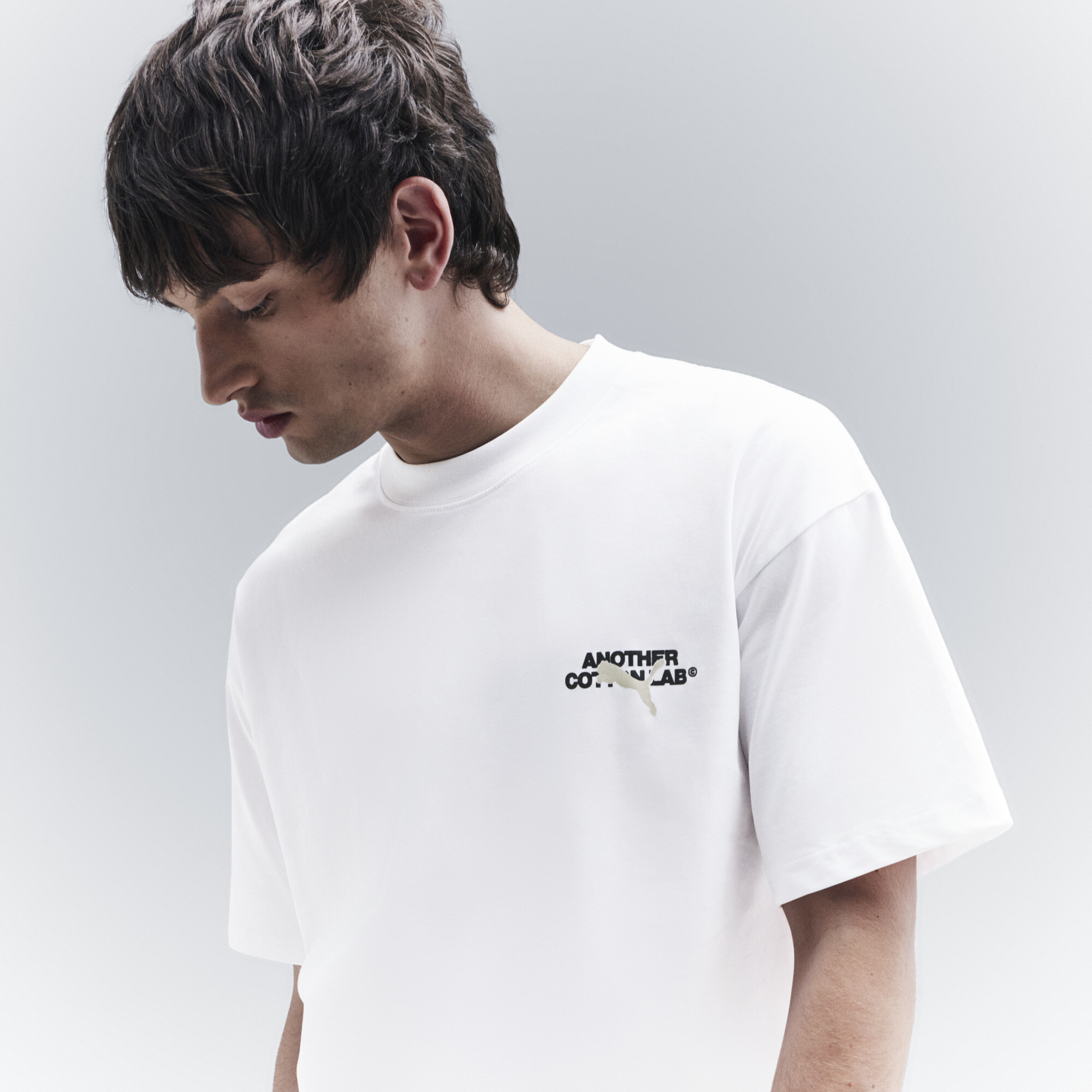 PUMA x ANOTHER COTTON LAB Sunday Running Club Logo Tee Men