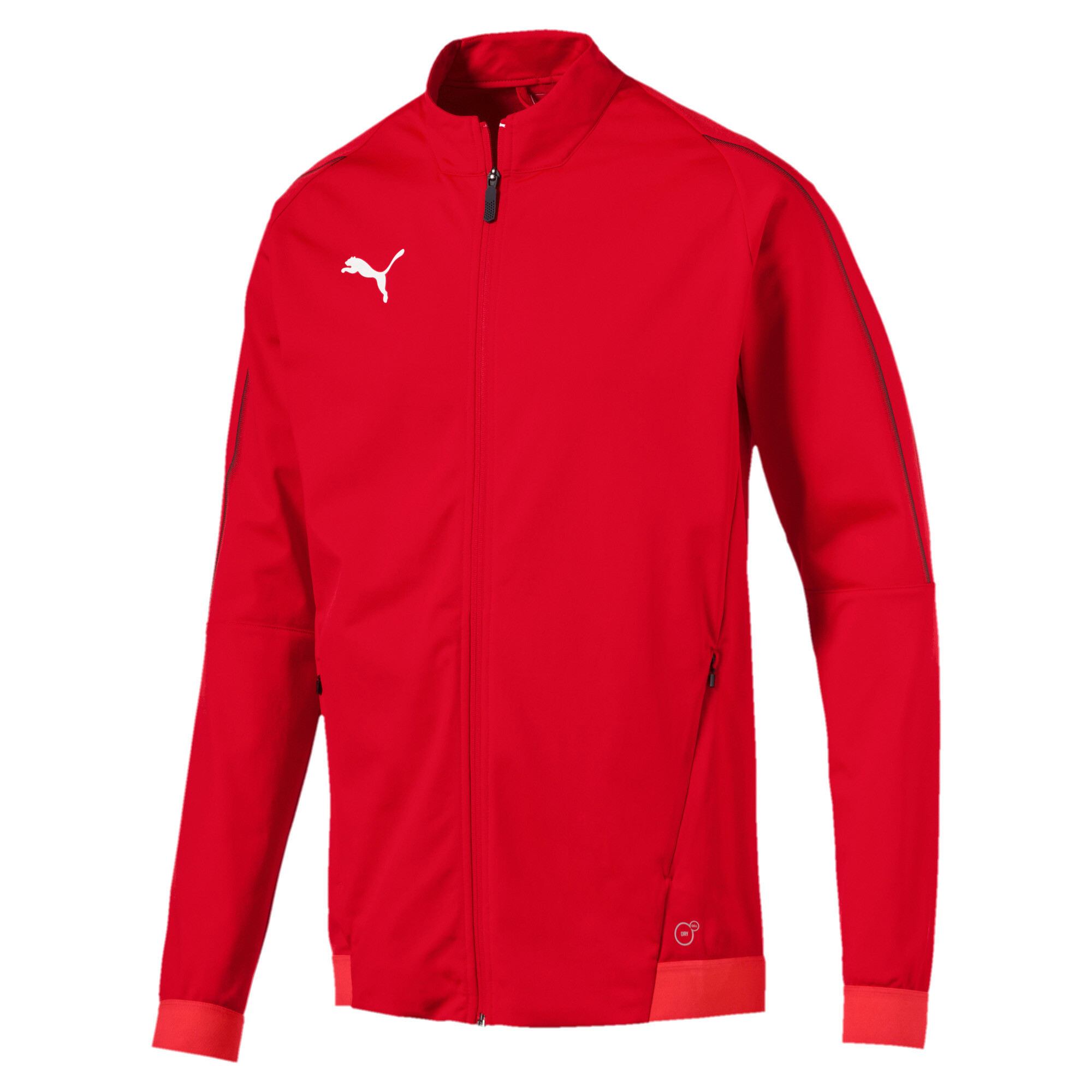 Puma black and shop red track jacket