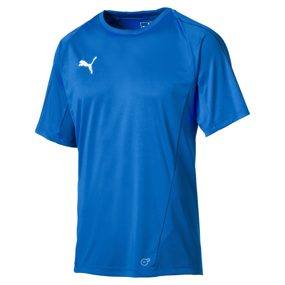 

PUMA - male - Футболка FINAL Men's Training Jersey – Electric Blue L-Puma Black –, Синий