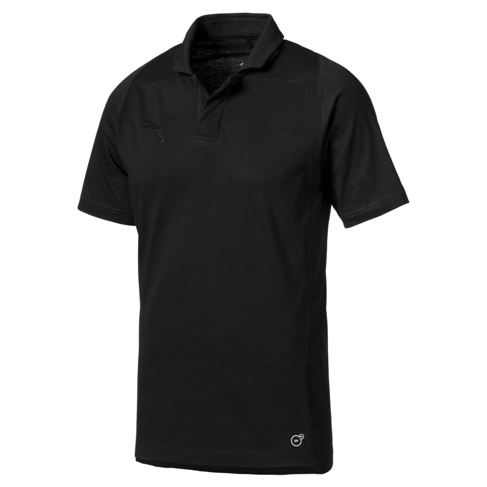 

PUMA - male - Поло FINAL Short Sleeve Men's Football Polo Shirt – Puma Black –, Черный