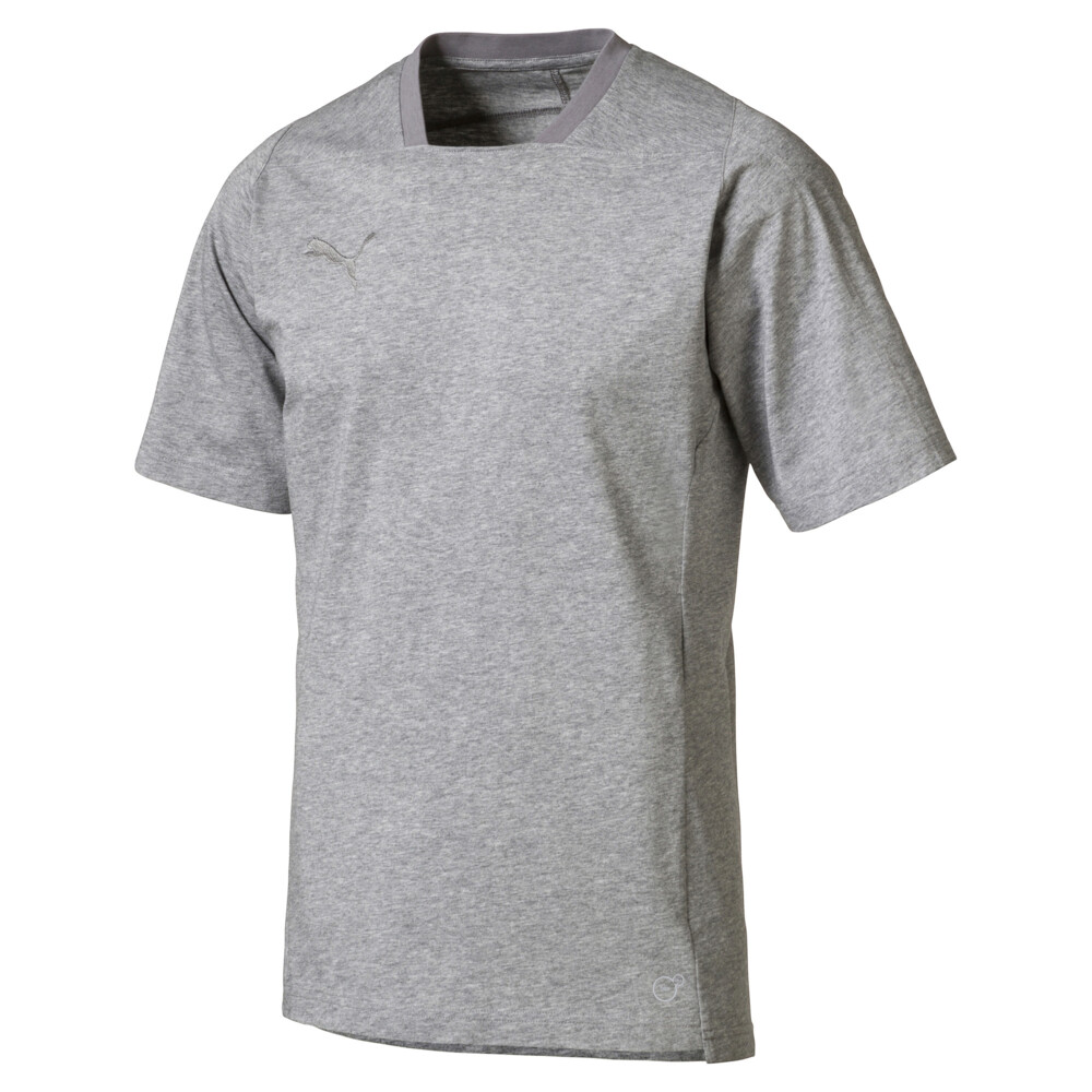 Grey shirts. 65531133 Liga Casuals Tee Medium Gray Heather-Pum.