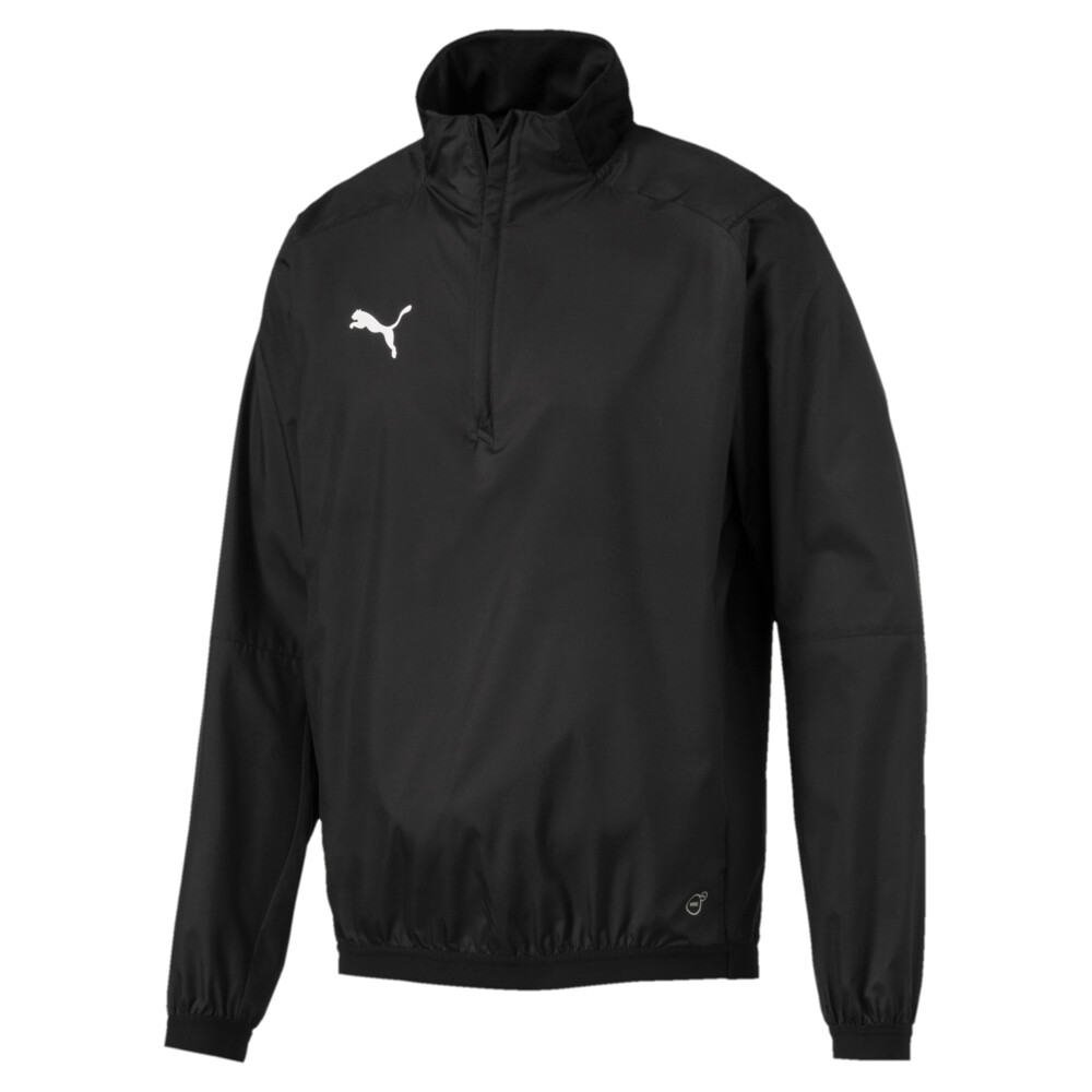 LIGA Training Quarter Zip Men's Football Windbreaker | Black - PUMA