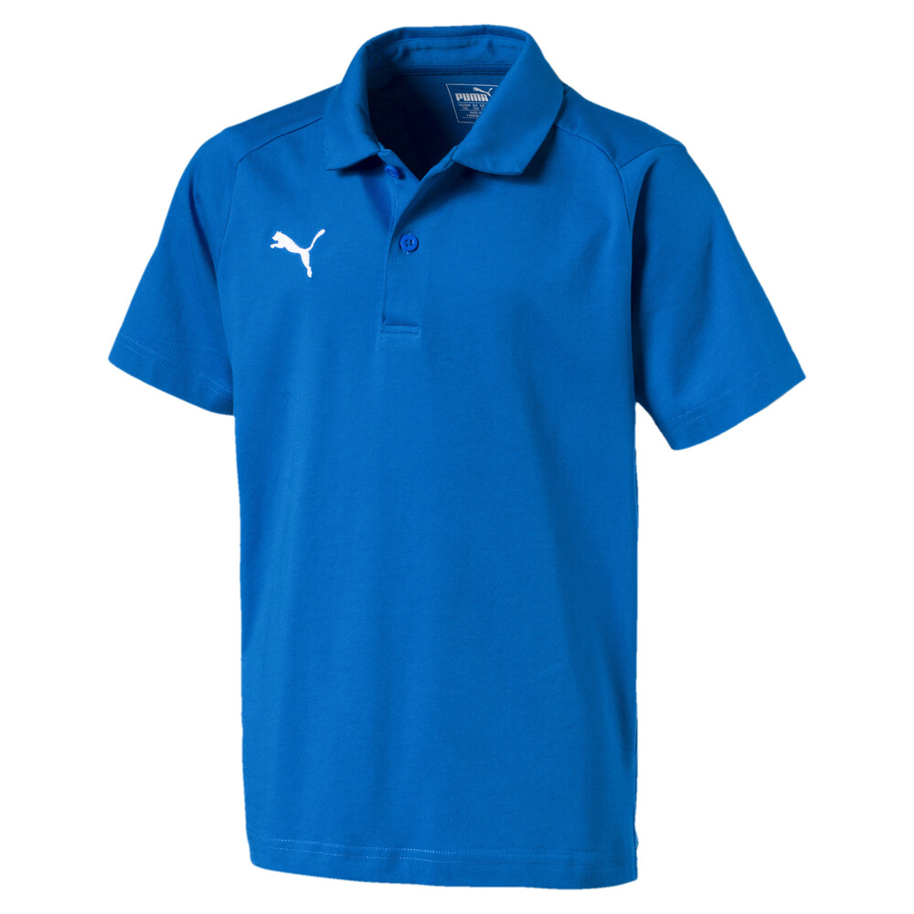 

PUMA - Поло LIGA Casuals Kids' Football Polo Shirt – Electric Blue Lemonade –, Синий