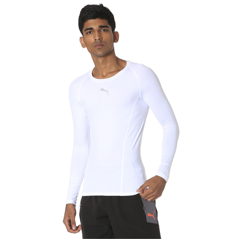 

Men's PUMA LIGA dryCELL Baselayer Long Sleeve T-Shirt, White