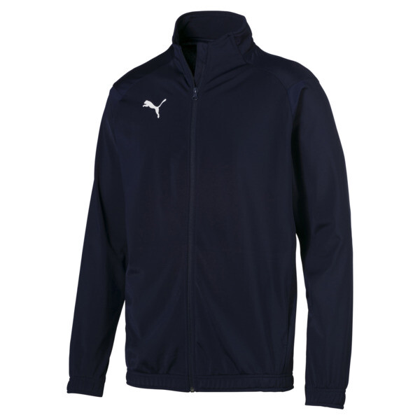 Football Liga Sideline Poly Core Jacket Voor Heren Blauwwit Maat M Puma puma kopen in de aanbieding