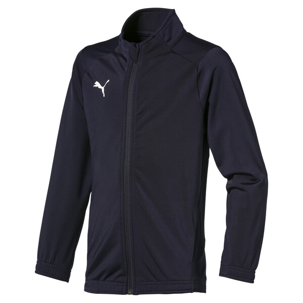 Football Kids Liga Sideline Core Jacket Blauwwit Maat 176 Puma puma kopen in de aanbieding