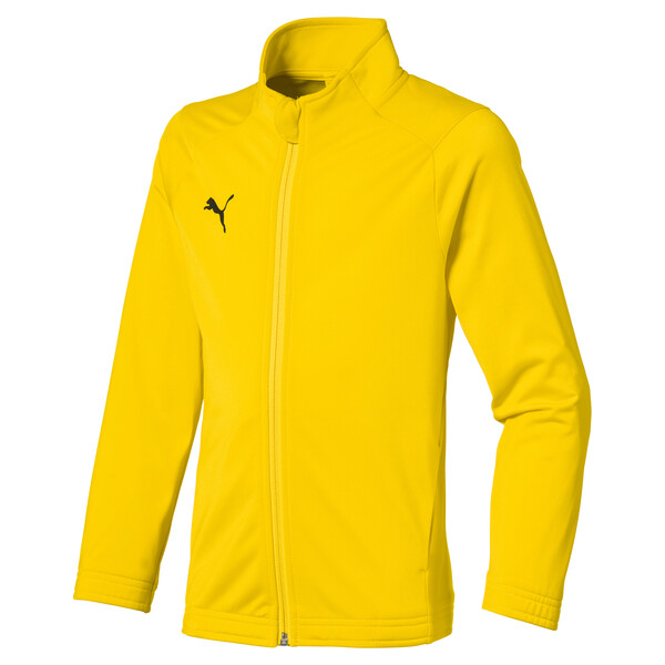 Football Kids Liga Sideline Core Jacket Zwartgeel Maat 116 Puma puma kopen in de aanbieding