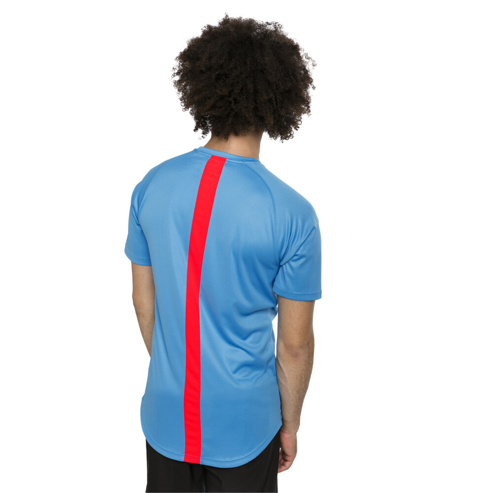 

PUMA - male - Футболка ftblNXT Shirt – Bleu Azur-Red Blast –, Синий