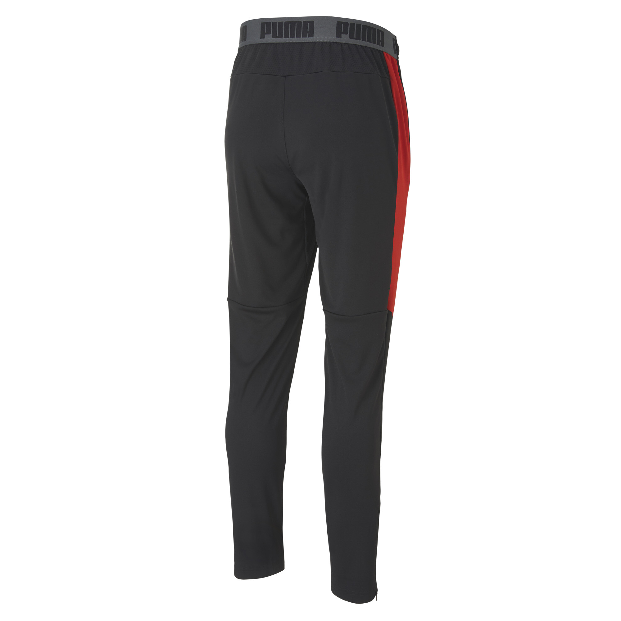 red puma pants