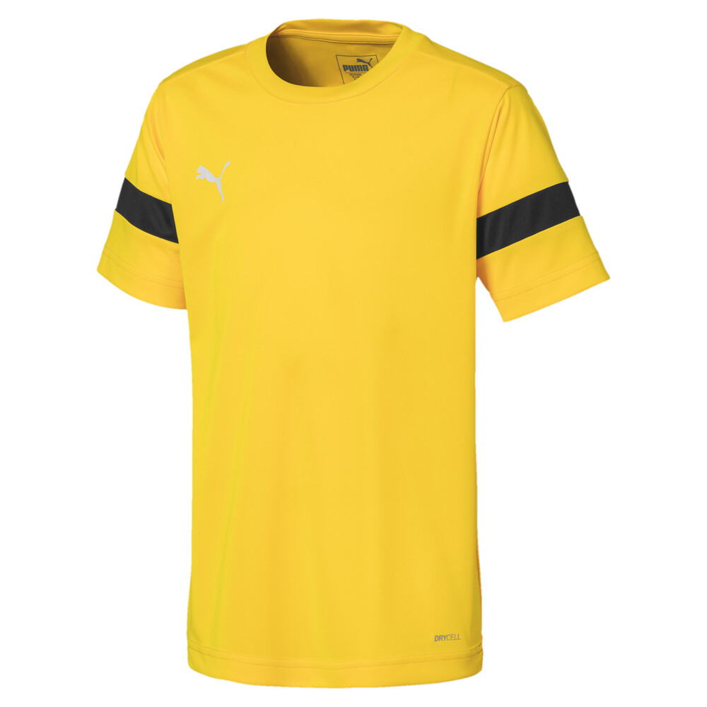 

PUMA - male - Детская футболка ftblPLAY Shirt Jr – ULTRA YELLOW-Puma Black –, Желтый