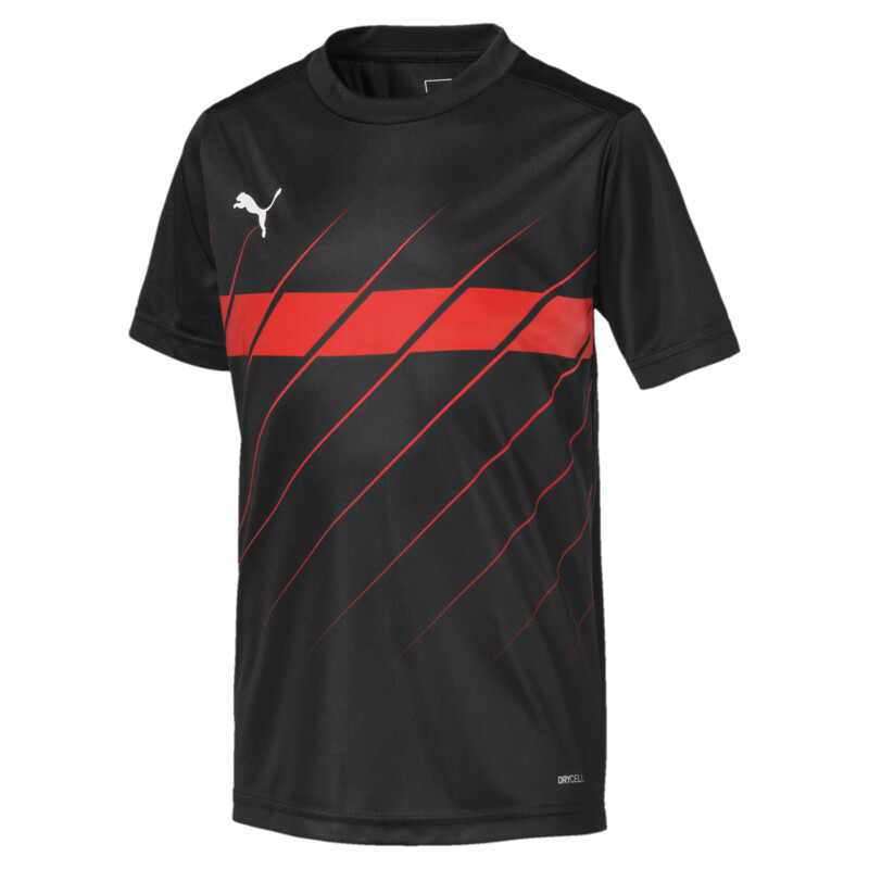 

PUMA ftblPLAY dryCELL Graphic Boys' Shirt, Black/red