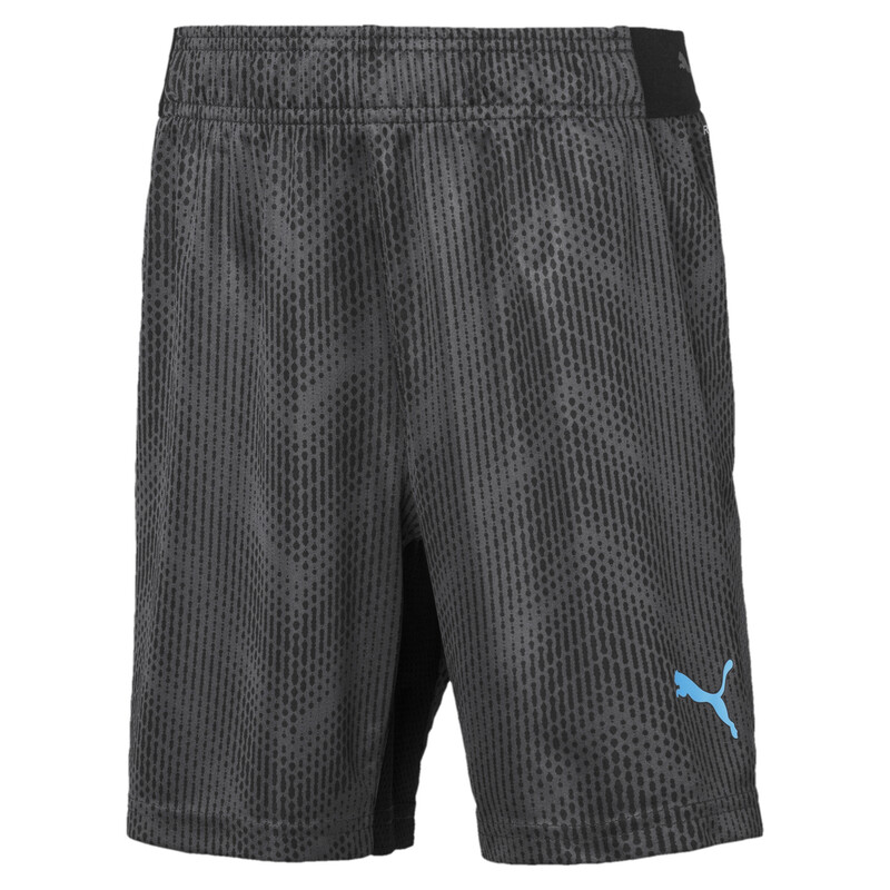 

PUMA ftblNXT Graphic Shorts Jr, Black/blue