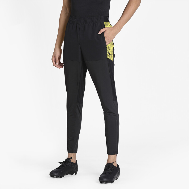 

Men's PUMA ftblNXT Pro Pant, Black/yellow