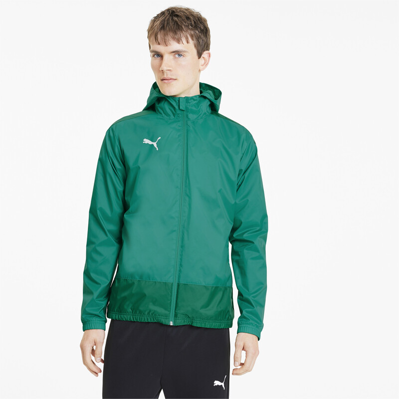 

Men's PUMA teamGOAL Training Hooded Rain Jacket