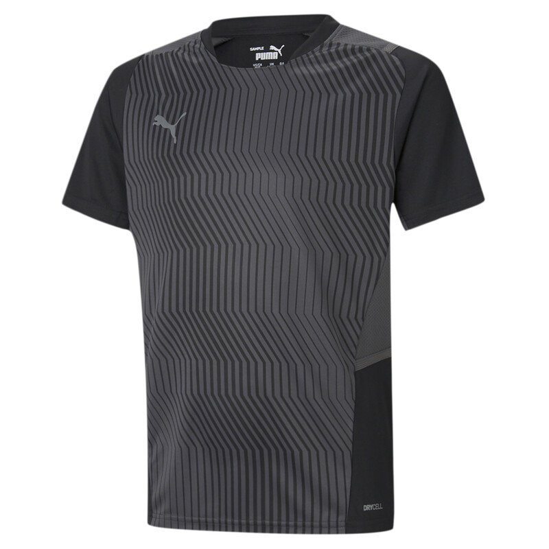 

PUMA teamCUP Training Youth Jersey T-shirt, Black/pink