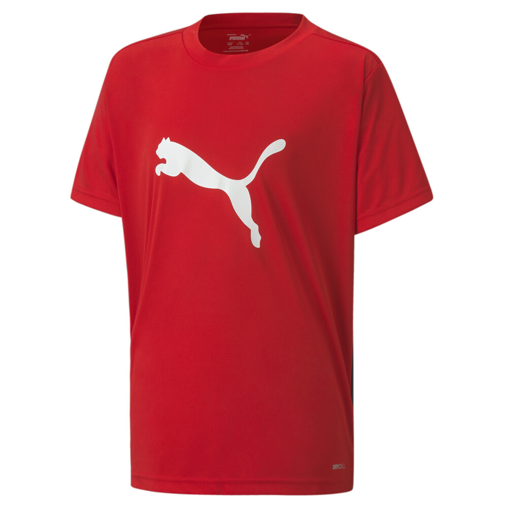 фото Детская футболка ftblplay logo tee jr puma