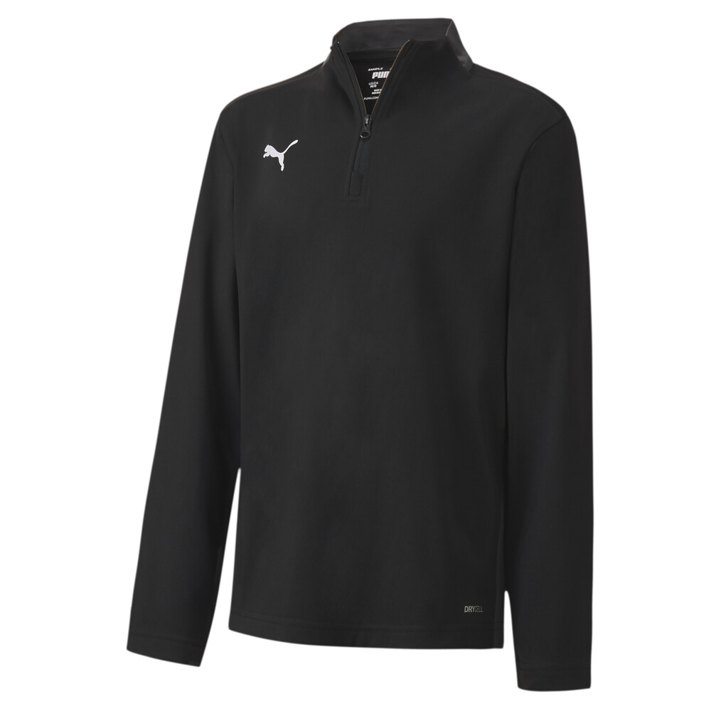 фото Детская толстовка ftblplay 1/4 zip top jr puma
