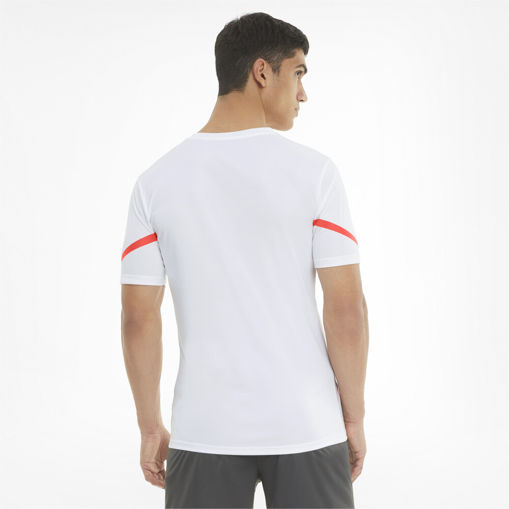 

PUMA - male - Футболка individualCUP Men' Football Jersey – Puma White-Red Blast –, Белый