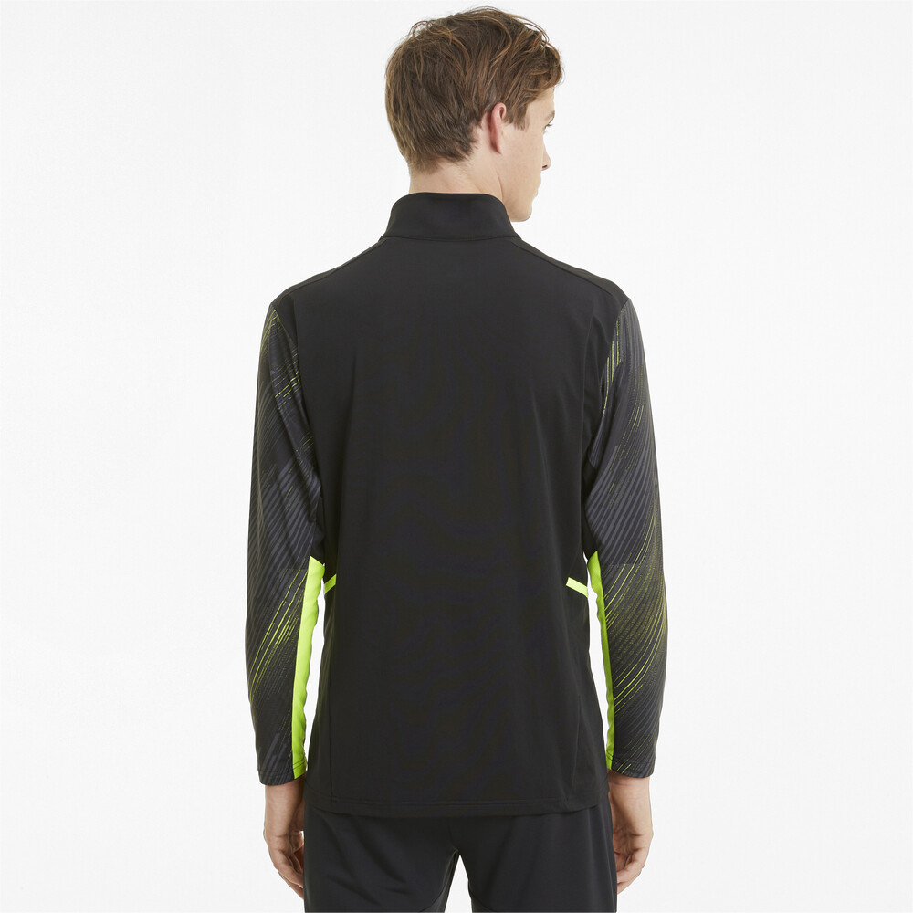 

PUMA - male - Олимпийка individualCUP Quarter-Zip Men' Football Top – Puma Black-Yellow Alert –, Черный