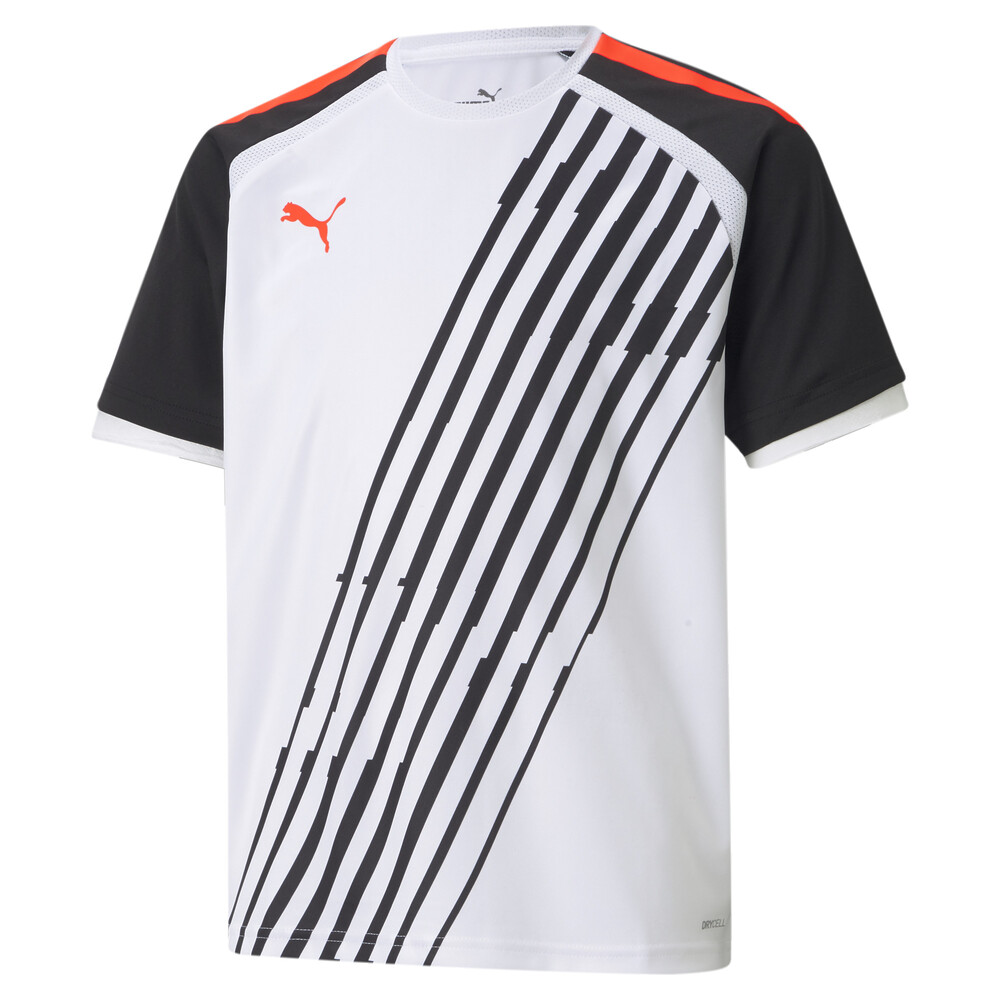 фото Детская футболка teamliga graphic youth football jersey puma