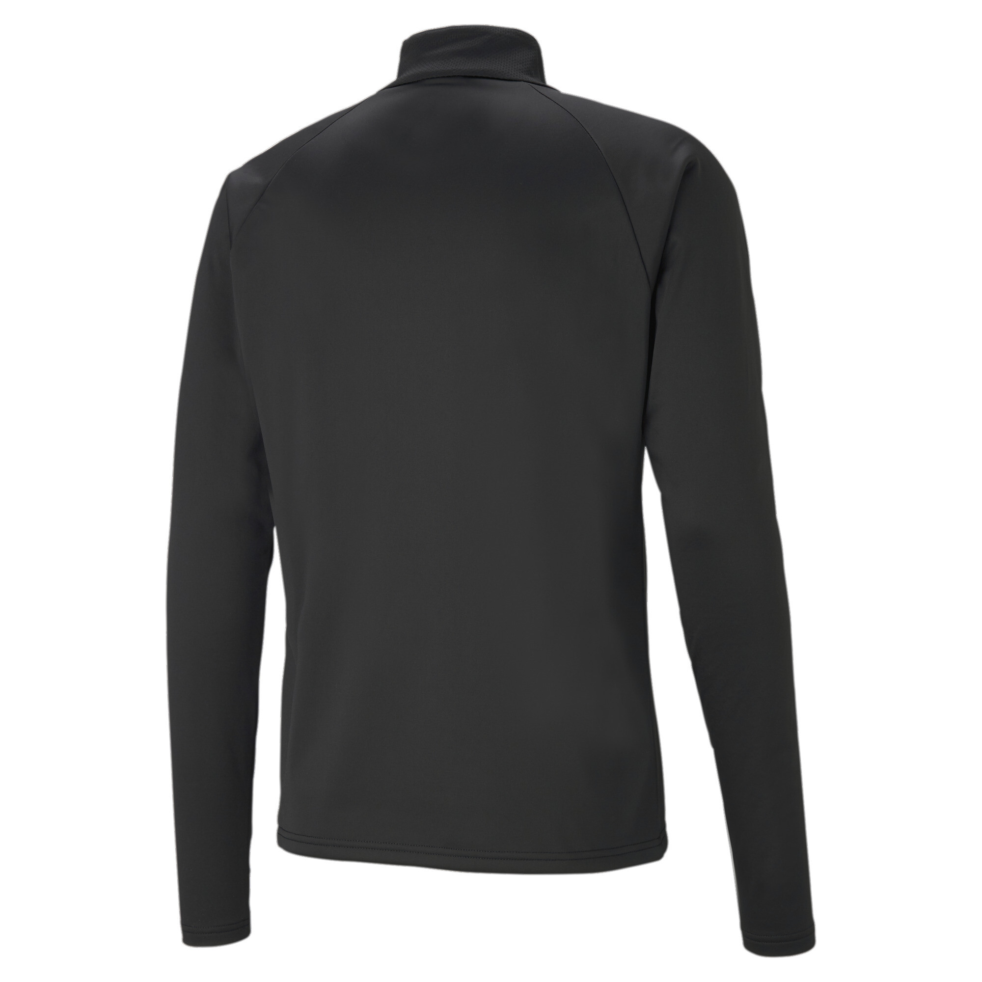 Men's Puma Team LIGA Quarter-Zip Football Top, Black, Size 3XL, Clothing