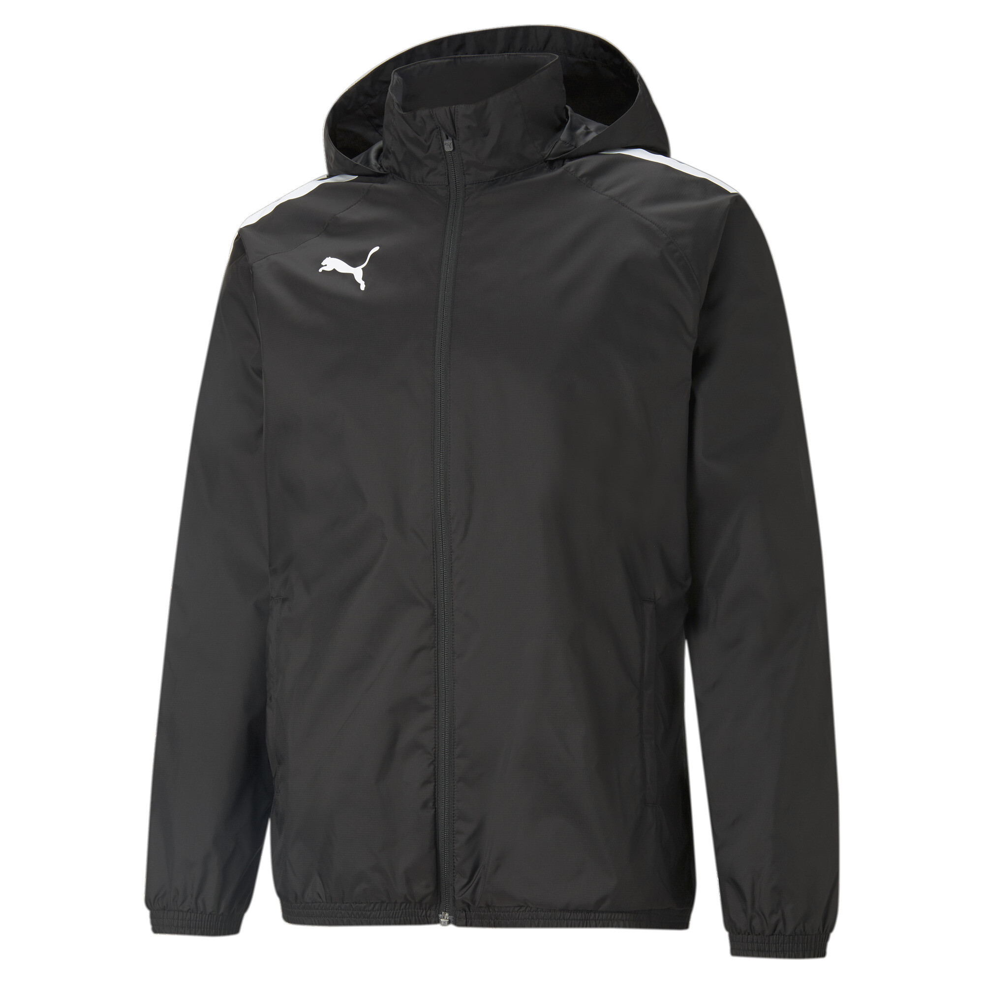 PUMA teamLIGA All-Weather Football Jacket Full Zip Windbreaker - Mens