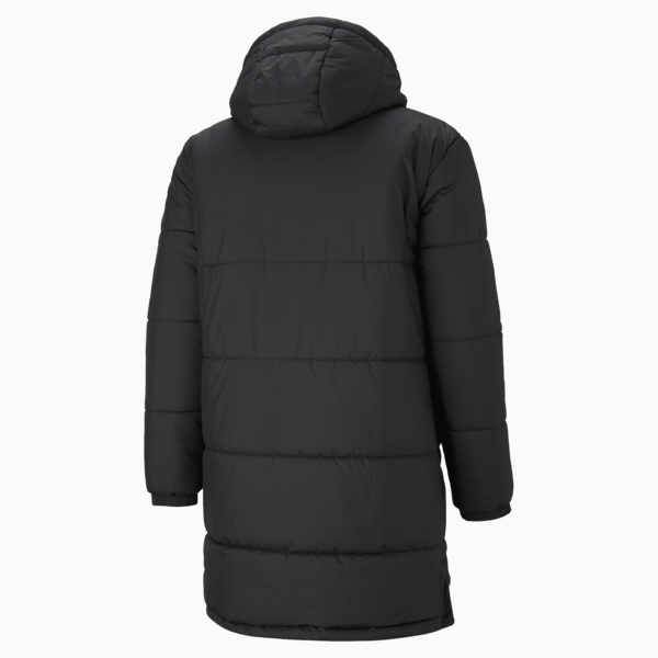 Bench Padded Football Jacket Men, Puma Black-Puma White, large-ZAF