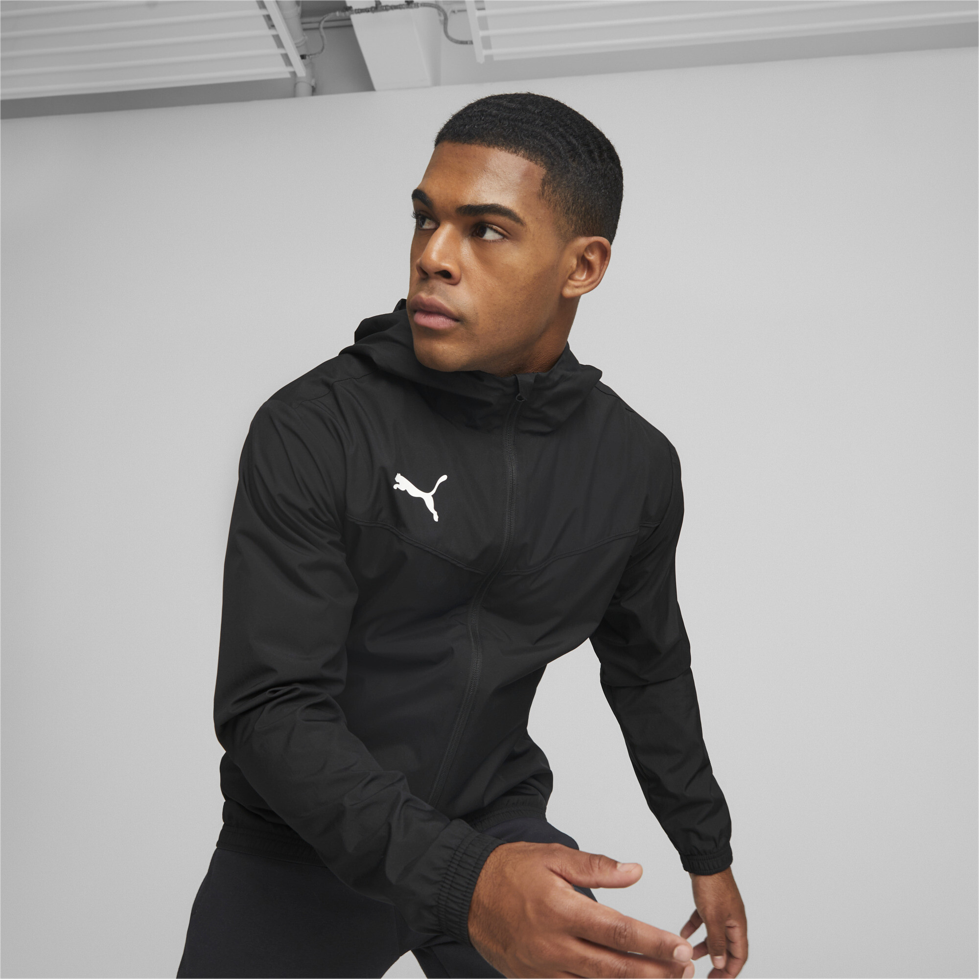 Куртка teamRISE All-Weather Football Jacket Men | Цвет: Черный