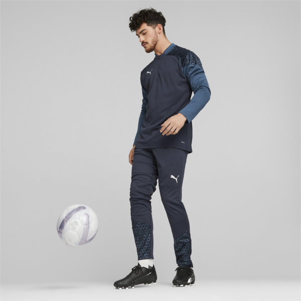 teamCUP Quarter-Zip Football Training Top Men, Parisian Night, large-ZAF