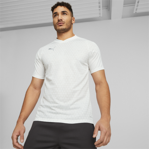 teamCUP Football Training Jersey Men, PUMA White, large-ZAF