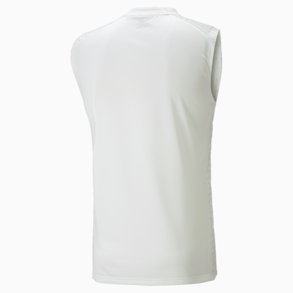 teamCUP Sleeveless Football Training Jersey Men, PUMA White, large-ZAF