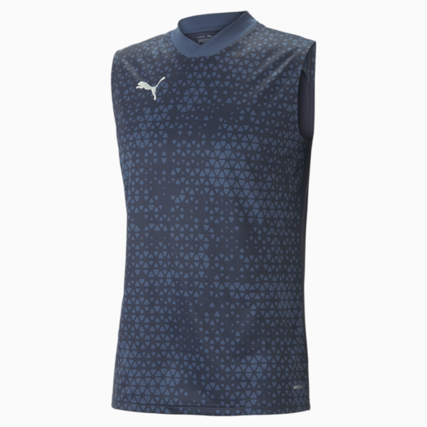 teamCUP Sleeveless Football Training Jersey Men, Parisian Night, large-ZAF