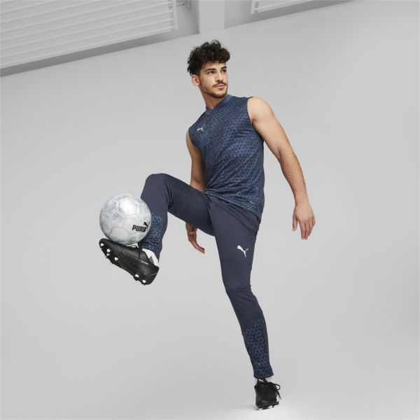 teamCUP Sleeveless Football Training Jersey Men, Parisian Night, large-ZAF