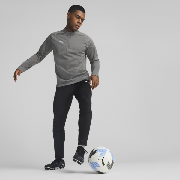 teamCUP Football Training Rain Top Men, Flat Medium Gray, large-ZAF
