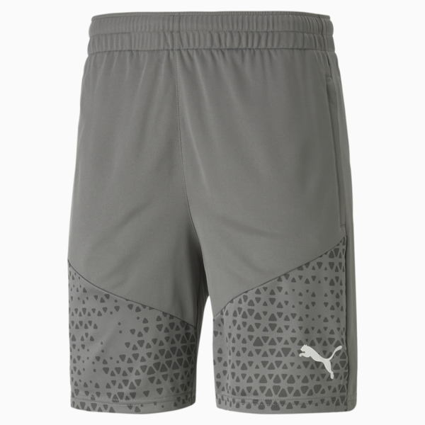 teamCUP Football Training Shorts Men, Flat Medium Gray, large-ZAF