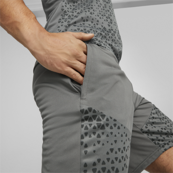 teamCUP Football Training Shorts Men, Flat Medium Gray, large-ZAF