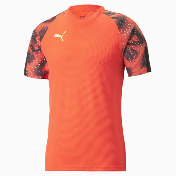 individualFINAL Football WC Jersey Men, Fiery Coral-Puma Black, large-ZAF