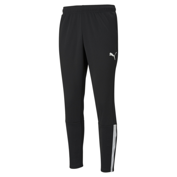 Pantalones para fútbol teamLIGA para hombre, Puma Black-Puma White, large-ARG