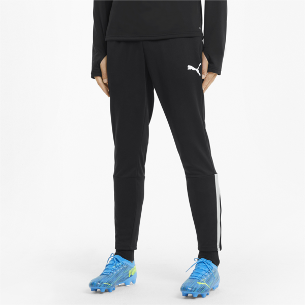 Pantalones para fútbol teamLIGA para hombre, Puma Black-Puma White, large-ARG